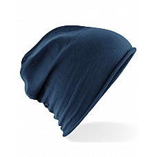 Navy Jersey Beanie