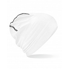 White/Black Hemsedal Cotton Beanie