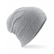 Heather Grey Hemsedal Cotton Slouch Beanie