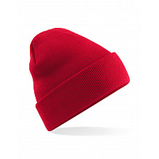 Classic Red Polyana Original Cuffed Beanie