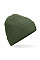 Olive Green Polylana Ribbed Beanie