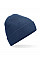 Steel Blue Polylana Ribbed Beanie