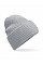 Light Grey Oversized Cuffed Beanie