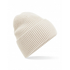 Oatmeal Oversized Cuffed Beanie