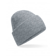 Ash Grey Classic Deep Cuffed Beanie