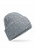 Ash Grey Classic Deep Cuffed Beanie