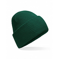 Bottle Green Classic Deep Cuffed Beanie