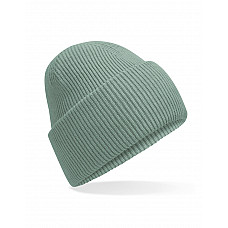 Dusty Green Classic Deep Cuffed Beanie