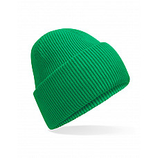 Kelly Green Classic Deep Cuffed Beanie