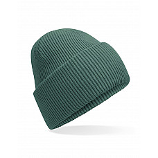 Marine Green Classic Deep Cuffed Beanie