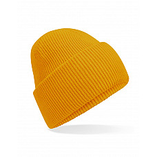 Mustard Classic Deep Cuffed Beanie