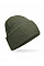 Olive Green Classic Deep Cuffed Beanie