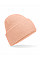 Peach Classic Deep Cuffed Beanie