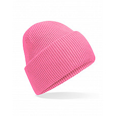 True Pink Classic Deep Cuffed Beanie