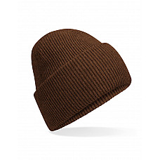 Walnut Classic Deep Cuffed Beanie