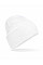 White Classic Deep Cuffed Beanie