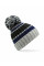 Blue Steel Hygge Striped Beanie