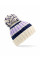 Blueberry Cheescake Hygge Striped Beanie