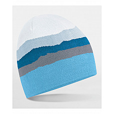 Glacier Peaks Mountain Peaks Pull On Beanie