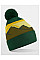 Glacier Peaks Mountain Peaks Pom Pom Beanie