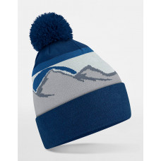 Rocky Peaks Mountain Peaks Pom Pom Beanie