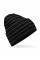 Black/Graphite Original Deep Cuffed Striped Beanie