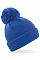 Bright Royal Junior Reflective Bobble Beanie