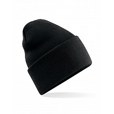 Black Original Deep Cuffed Beanie