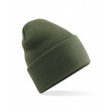 Olive Green Original Deep Cuffed Beanie