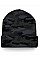 Midnight Camo Camo Cuffed Beanie