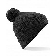 Black Original Pom Pom Beanie