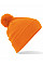 Orange Original Pom Pom Beanie