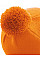 Orange Original Pom Pom Beanie