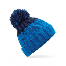 Azure Blue/ Oxford Navy Apres Beanie