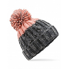 Graphite Grey/ Blush Apres Beanie