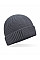 Graphite Organic Cotton Patch Beanie