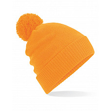 Fluoresent Orange Thermal Snowstar® Beanie