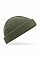 Olive Green Recycled Mini Fisherman Beanie