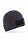 Graphite Grey/Black Fashion Patch Beanie