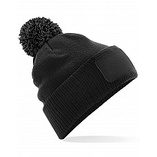 Black/Graphite Snowstar® Patch Beanie