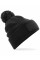 Black/Graphite Snowstar® Patch Beanie