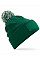 Bottle Green/Off White Snowstar® Patch Beanie