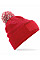 Classic Red/Off White Snowstar® Patch Beanie