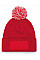 Classic Red/Off White Snowstar® Patch Beanie