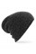 Black Heavy Gauge Slouch Beanie