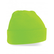 Fluorescent Green Original Cuffed Beanie