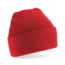 Bright Red Original Cuffed Beanie