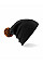 Black/Orange Snowstar® Beanie