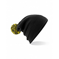 Black/Yellow Snowstar® Beanie