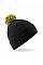 Black/Yellow Snowstar® Beanie